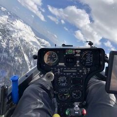 Flugwegposition um 12:54:02: Aufgenommen in der Nähe von Landl, Österreich in 2194 Meter